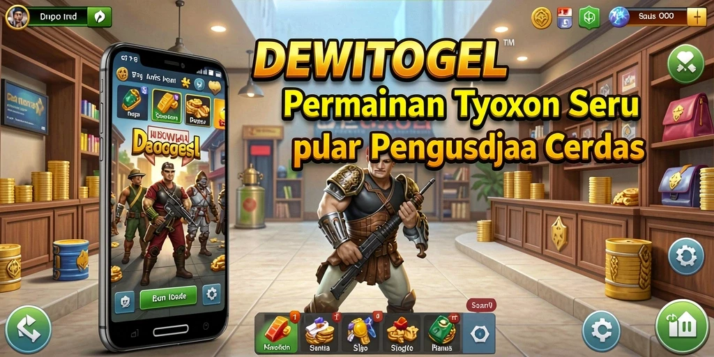 Tampilan gameplay menegangkan di DEWITOGEL dengan perencanaan bisnis.