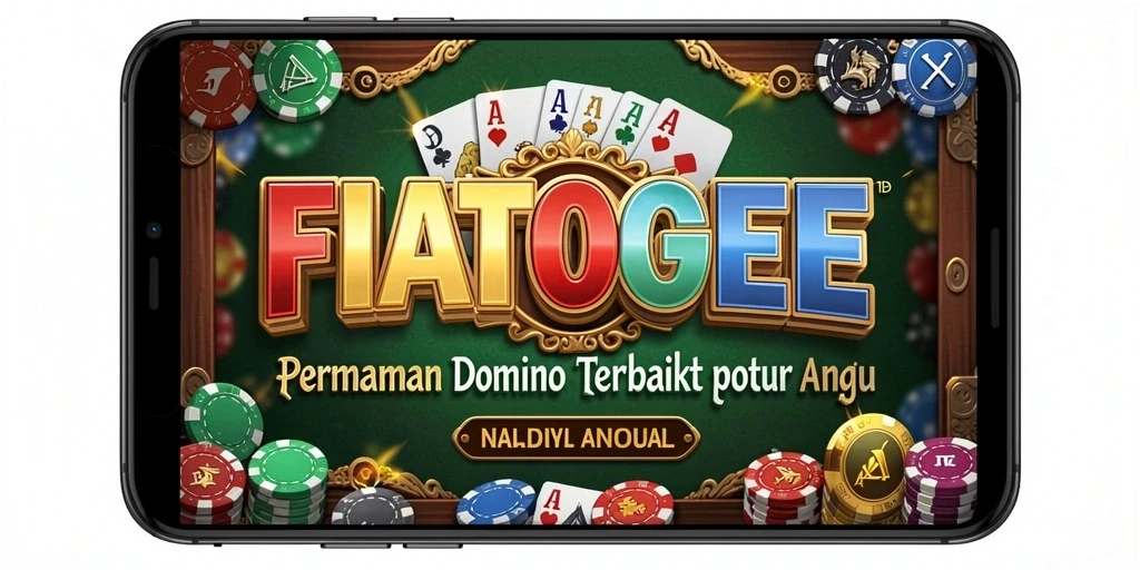 Tampilan gameplay menarik dari FIATOGEL yang penuh aksi Domino.