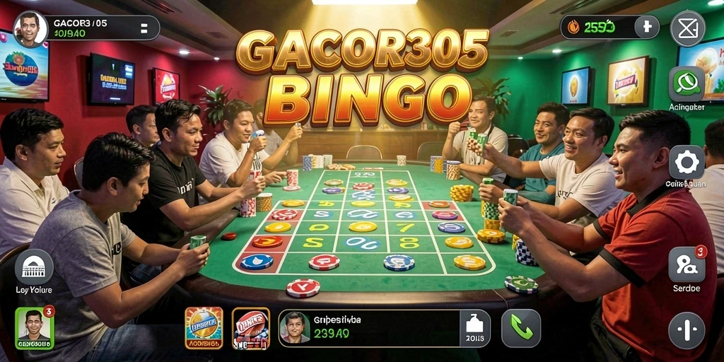 Screenshot gameplay GACOR305 dengan suasana Bingo yang seru.