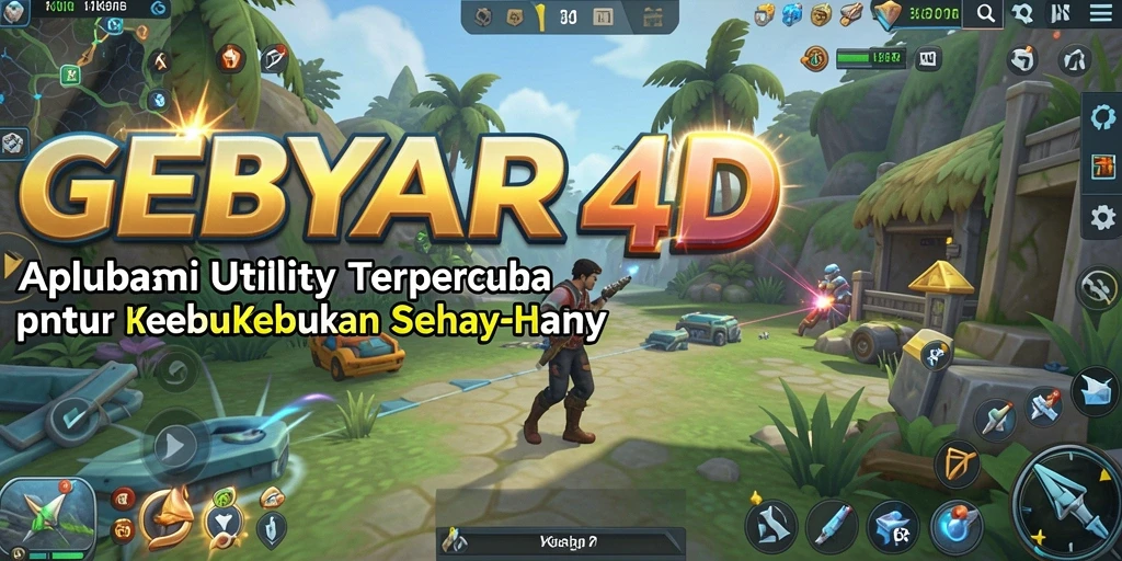 Tampilan antarmuka GEBYAR4D yang intuitif dan modern.