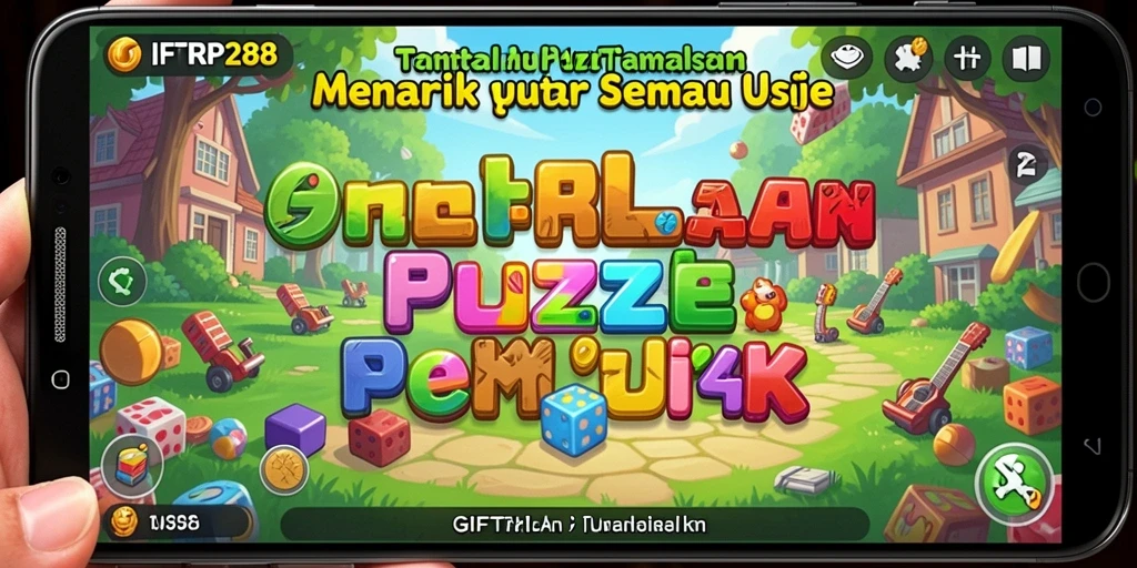 Tampilan gameplay menarik dari GIFTRP288 dengan beragam puzzle yang menantang.