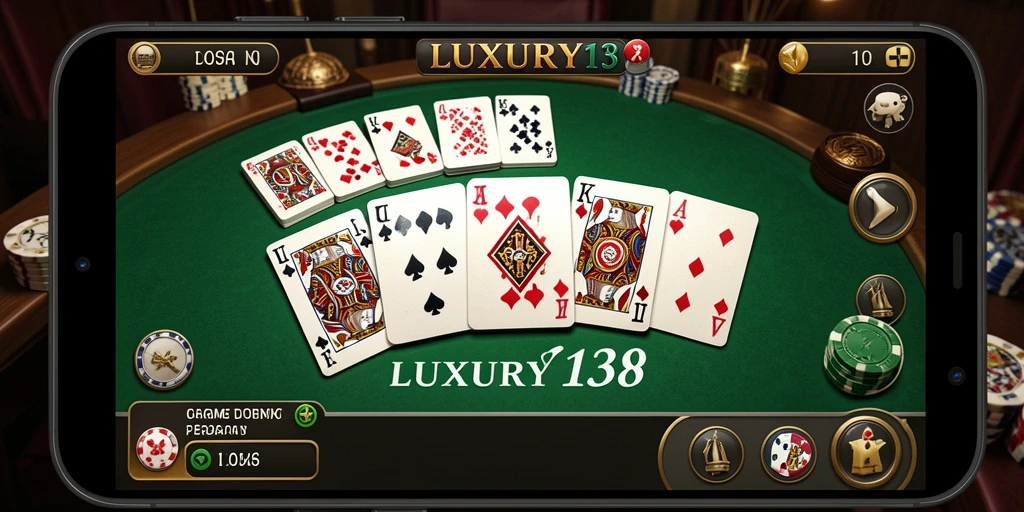 Tampilan menarik dari gameplay Domino di LUXURY138.