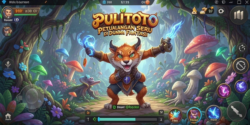 Tampilan gameplay PULITOTO yang epik dan mendebarkan.