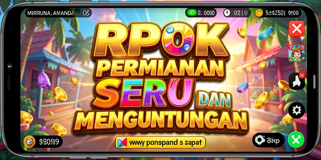 Tampilan gameplay RPOK yang menarik dan penuh warna.