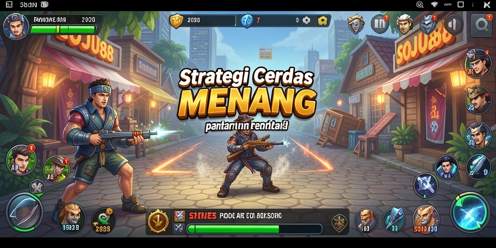 Tampilan gameplay menegangkan dan strategis SOJU88.