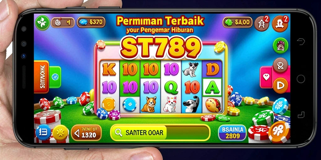 Screenshot gameplay ST789 yang seru dan menampilkan permainan Bingo.